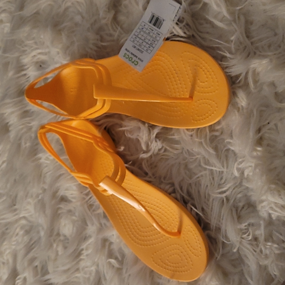 Crocs Isabella T-Strap Sandals